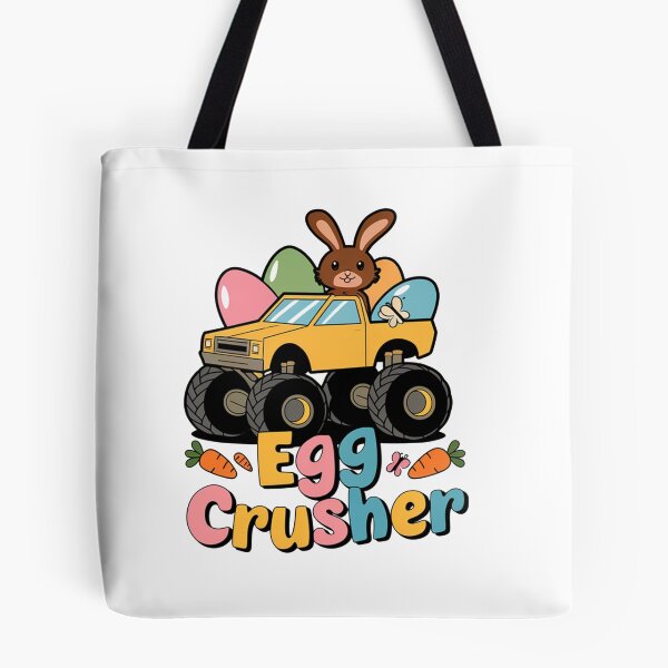 Item preview, Monster Truck Easter Bunny Egg Crusher designed and sold by MonkiFlipp.