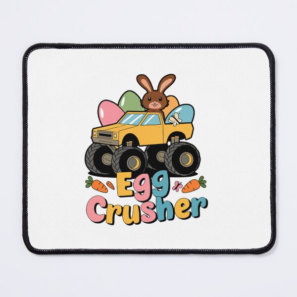 Item preview, Monster Truck Easter Bunny Egg Crusher designed and sold by MonkiFlipp.