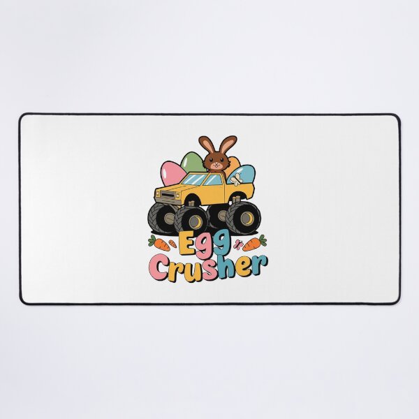 Item preview, Monster Truck Easter Bunny Egg Crusher designed and sold by MonkiFlipp.