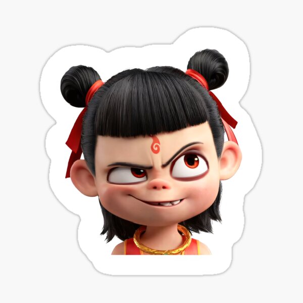 Item preview, Scheming Ne Zha Evil Smile designed and sold by Fliart Studio.