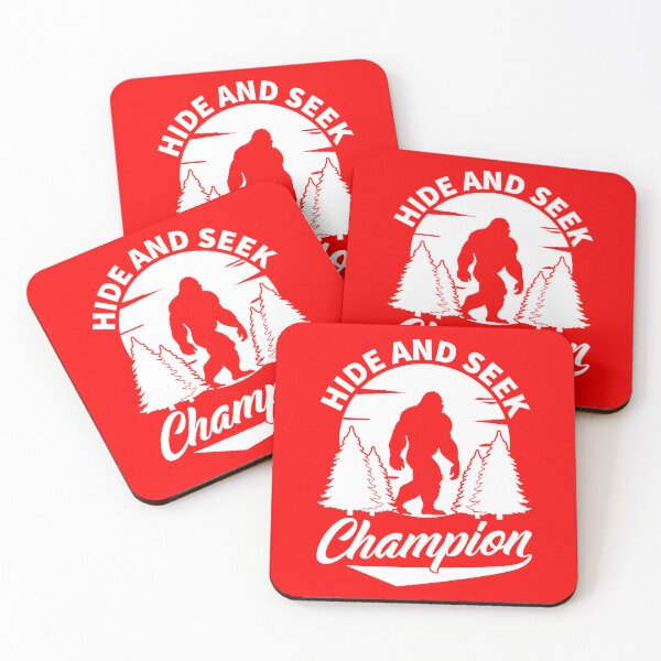 Item preview, Hide and seek champion, bigfoot, hiking, camping, sasquatch, trekking designed and sold by happinesproject.