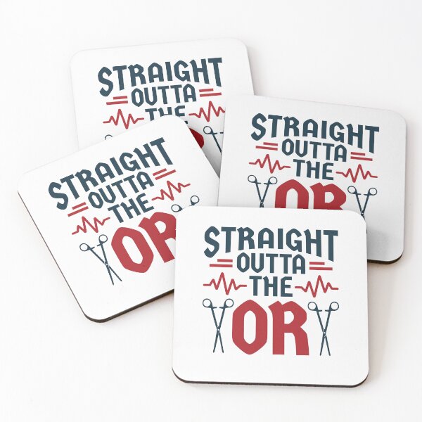 Item preview, Straight Outta the OR Surgeon Surgical Nurse Scrub Tech designed and sold by jaygo.