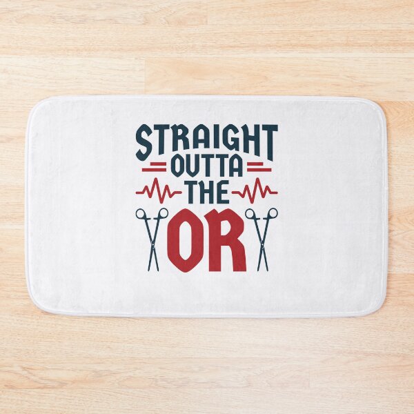 Item preview, Straight Outta the OR Surgeon Surgical Nurse Scrub Tech designed and sold by jaygo.