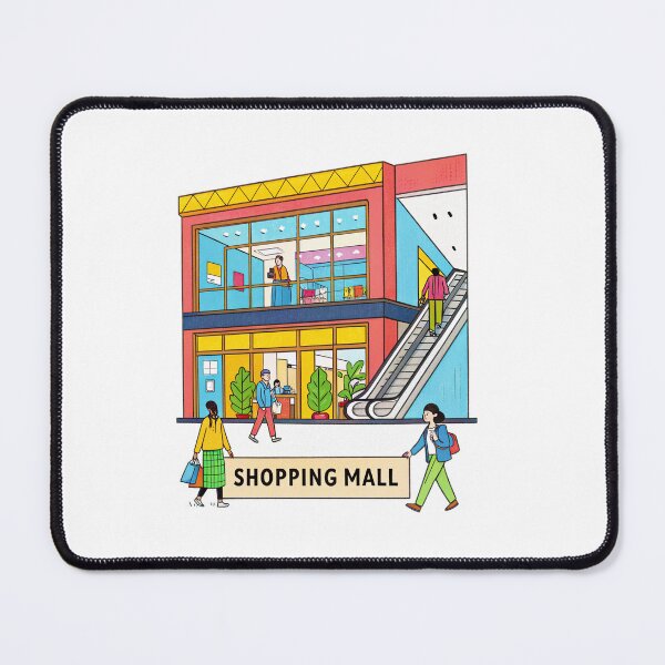 Aperçu de l'œuvre Shopping Mall créée et vendue par kylemacmac.