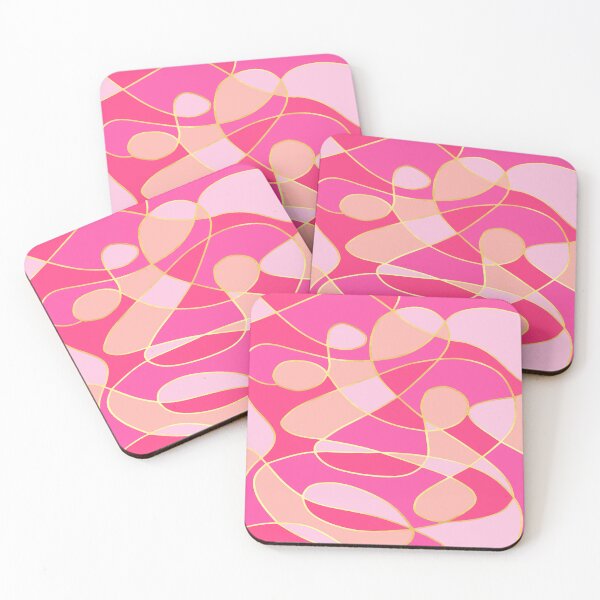 Item preview, Neurographic pink gold - Bold Artistic Expression designed and sold by CreaTwinkles.