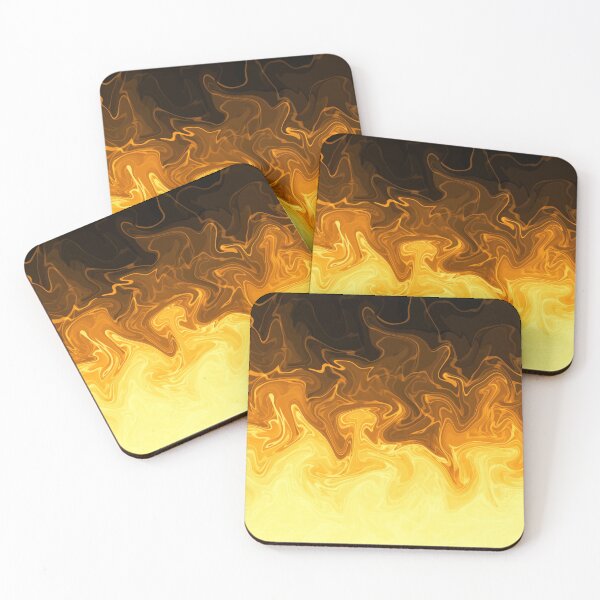 Item preview, Smokey Swirling Yellow designed and sold by SirkDesignsLtd.