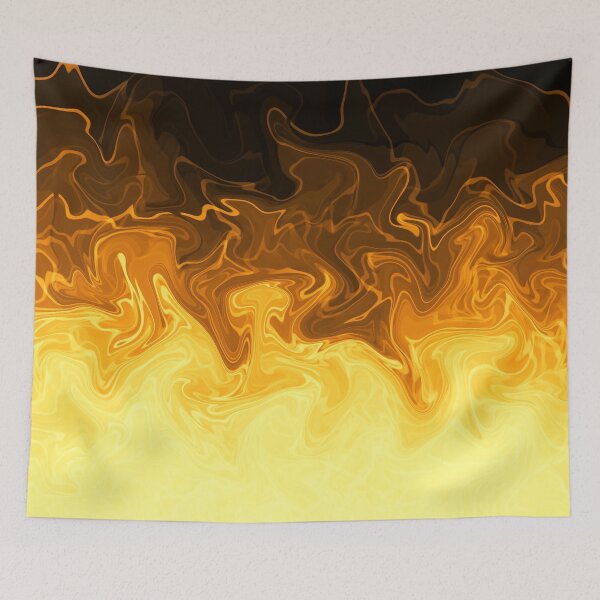 Item preview, Smokey Swirling Yellow designed and sold by SirkDesignsLtd.