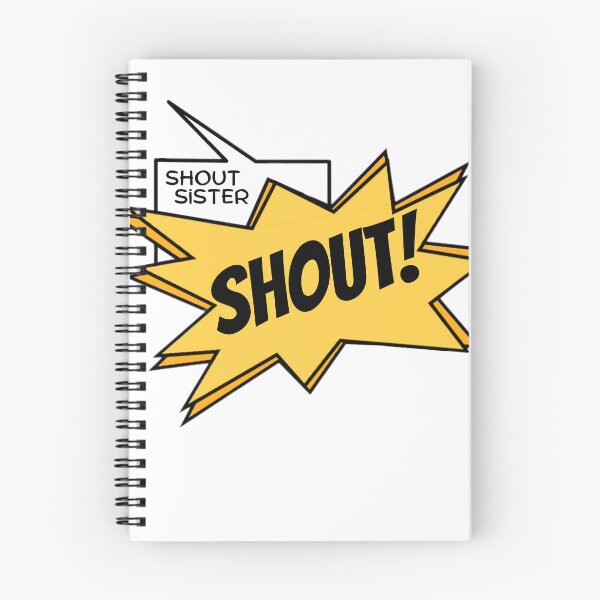 Item preview, Shout sister shout designed and sold by Coffeeandrain.