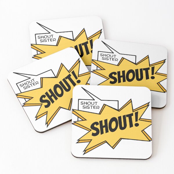 Item preview, Shout sister shout designed and sold by Coffeeandrain.