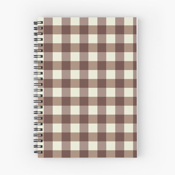 Artikelvorschau, Gingham, Schokoladenbraun entworfen und verkauft von Sole-e-Vento-Studio.