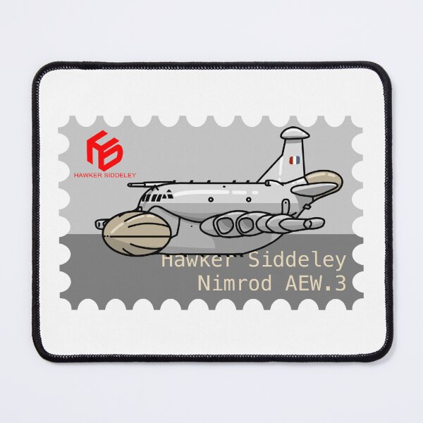 Item preview, hawker siddeley nimrod aew.3 stamp designed and sold by pbfirefly.