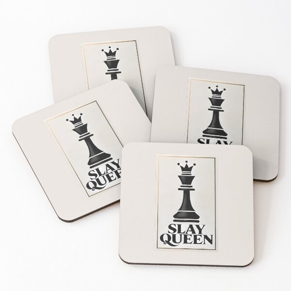 Item preview, Slay Queen! - Chess Black Queen designed and sold by GambitChess.