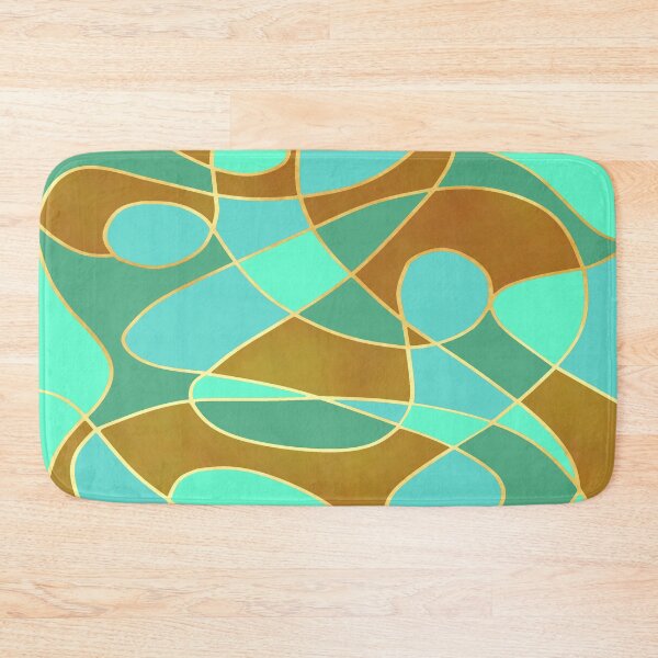 Item preview, Neurographic green gold - Bold Artistic Expression designed and sold by CreaTwinkles.
