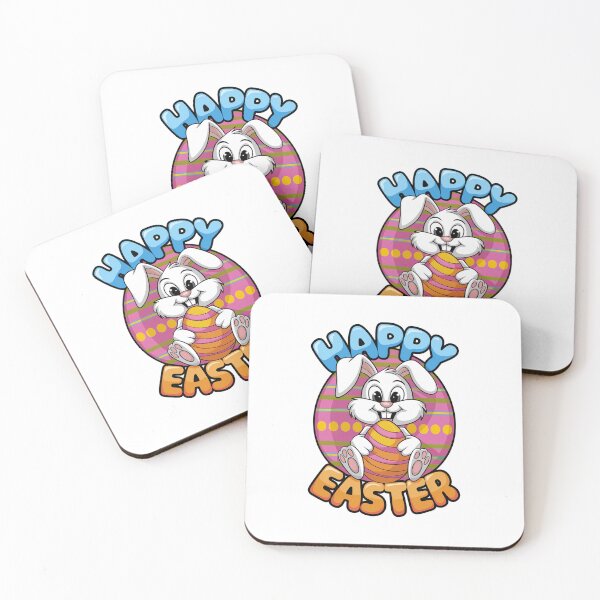 Item preview, Happy Easter Egg Rabbit Bunny  designed and sold by MonkiFlipp.