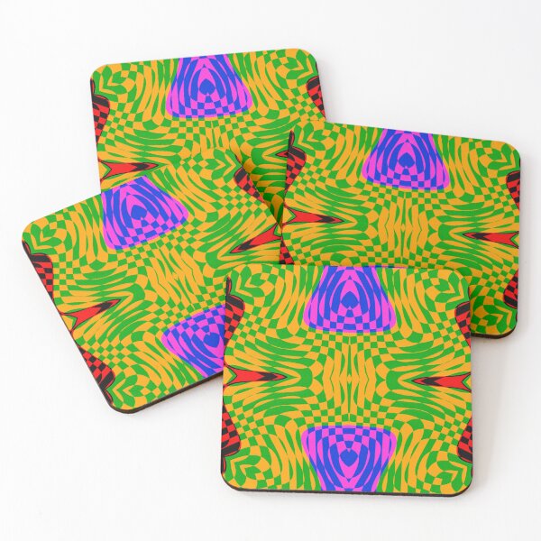 Item preview, VICTOR VASARELY VARIABLE GEOMETRY CHECKERBOARD ART ANIMAL ABSTRACT PAINTING ##9 designed and sold by Ralek.