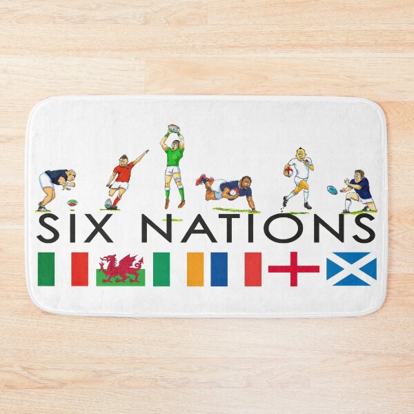Item preview, Six Nations rugby designed and sold by dizzycatbiz.