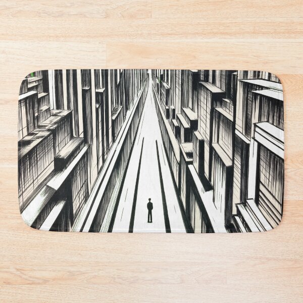 Item preview, Monumental Cityscape & Individuality design. designed and sold by Shoot-The-Moon.