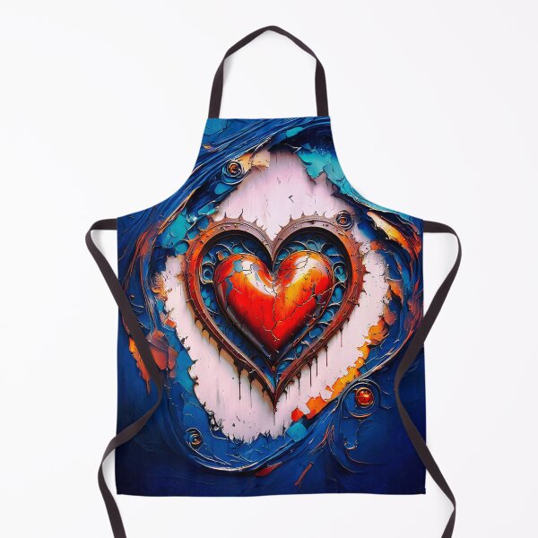Item preview, Heart in a blue hole designed and sold by Marcu Ioachim.