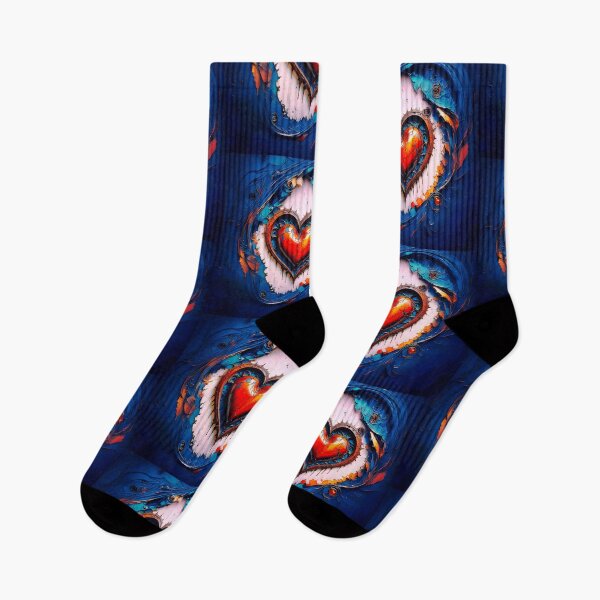 Item preview, Heart in a blue hole designed and sold by Marcu Ioachim.