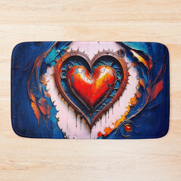 Item preview, Heart in a blue hole designed and sold by Marcu Ioachim.