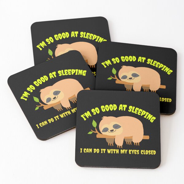 Item preview, Dreaming Sloth: Eyes Closed designed and sold by SpeakingPrint2.