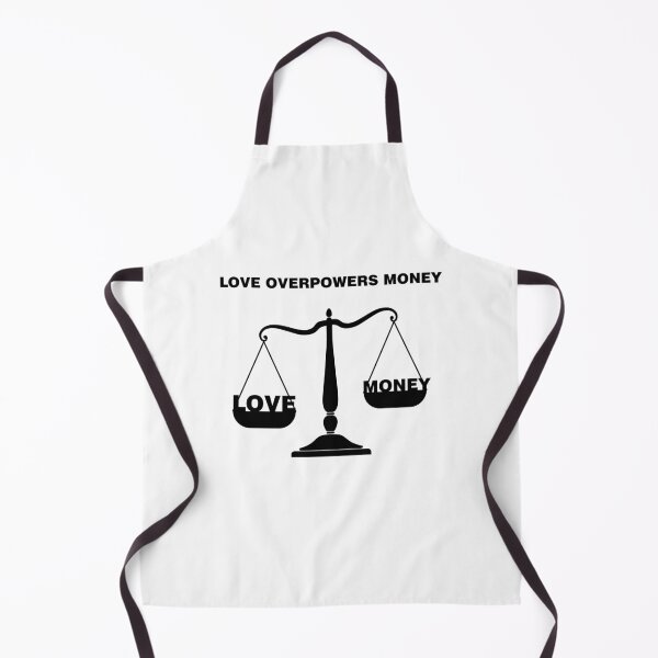 Item preview, Valentine's Day: Love Overpowers Money – Romantic & Meaningful Design designed and sold by MONTRIS.