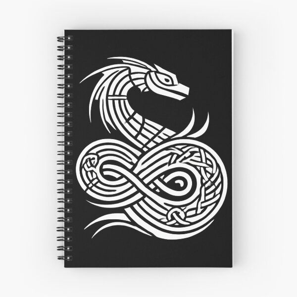 Item preview, British Isles Sea Serpent – Celtic Knotwork Mythical Design designed and sold by D'riftr.