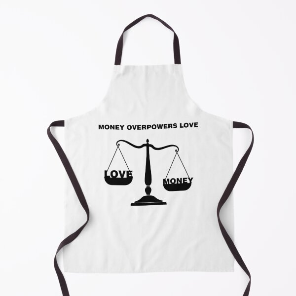 Item preview, Valentine's Day: Money Overpowers Love – Romantic & Meaningful Design designed and sold by MONTRIS.