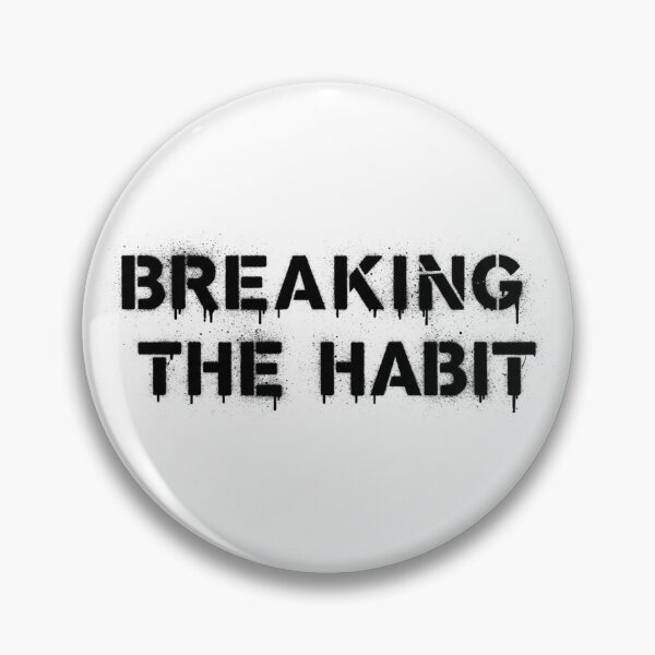 Item preview, LP - Breaking the Habit (Black Letters) - Stencil Graffiti Style designed and sold by GraffitiLab.
