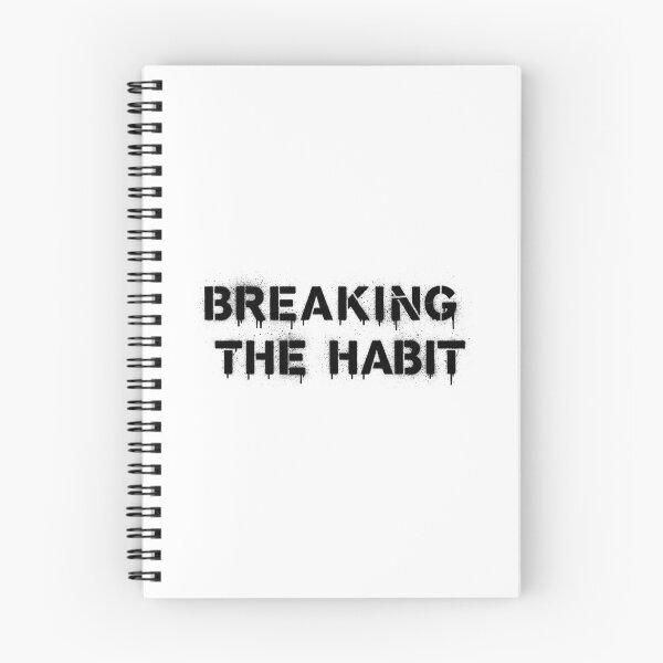 Item preview, LP - Breaking the Habit (Black Letters) - Stencil Graffiti Style designed and sold by GraffitiLab.
