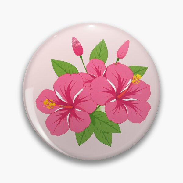 Item preview, Pink hibiscus designed and sold by RishabhArts1.
