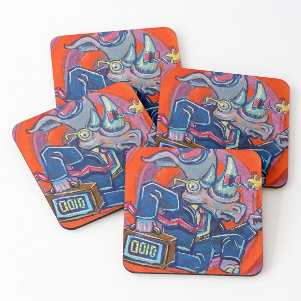 Item preview, Time-traveling Rhino  designed and sold by romasixty.