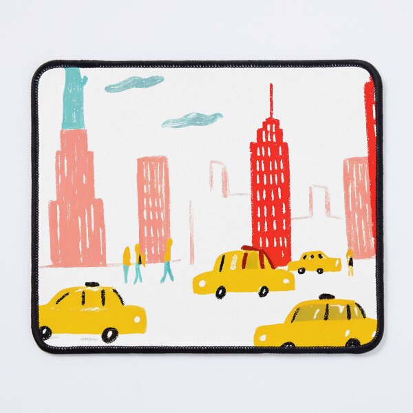 Item preview, Free Cityscapes Urban Adventures Colorful Design Art Illustration designed and sold by ART ATTACK ZONE.