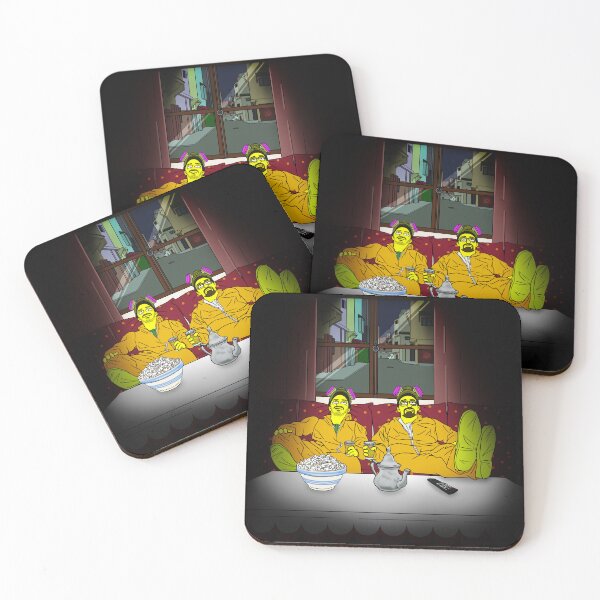 Item preview, Moroccan Touch: Chemistry Professor and Student Drinking Moroccan Mint Tea designed and sold by MONTRIS.