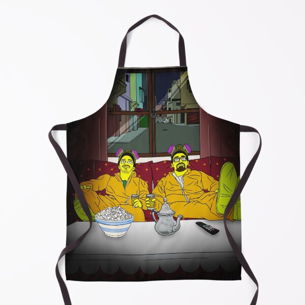 Item preview, Moroccan Touch: Chemistry Professor and Student Drinking Moroccan Mint Tea designed and sold by MONTRIS.