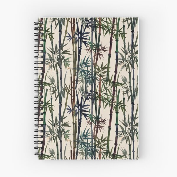 Item preview, Multicolored Bamboo Brushstroke Pattern designed and sold by Glam-OOTD.