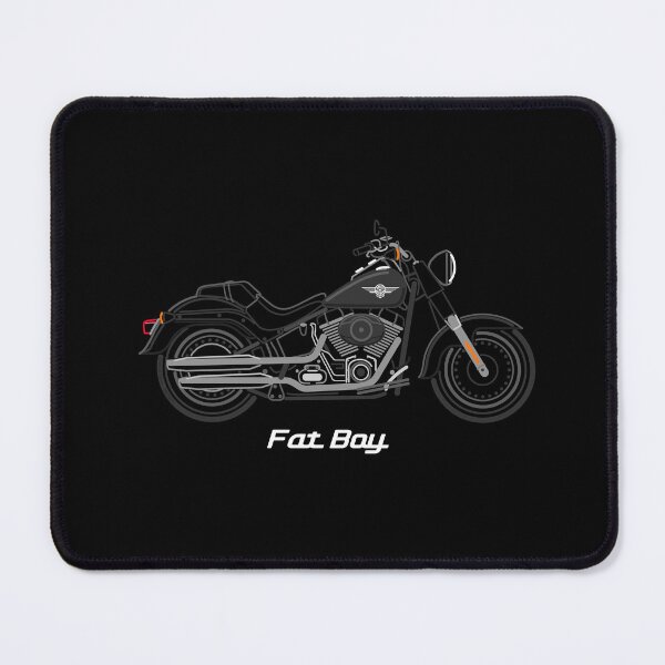 Item preview, Motorcycle Fatboy (2017-) black designed and sold by Dress2Drive.