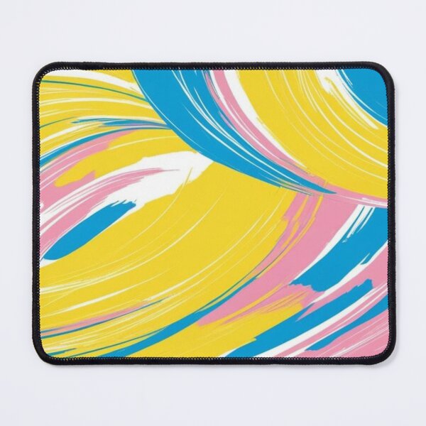 Item preview, Blue Pink Yellow Swirl designed and sold by jenmountainen.