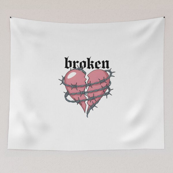 Item preview, Broken Love Heart designed and sold by macadolie.