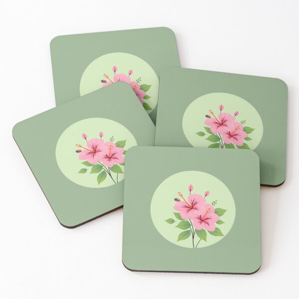 Item preview, Pink hibiscus designed and sold by RishabhArts1.