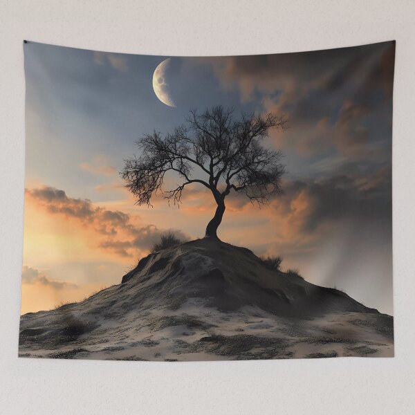Item preview, Whispers of the Lonely Tree designed and sold by Wizard Prints.