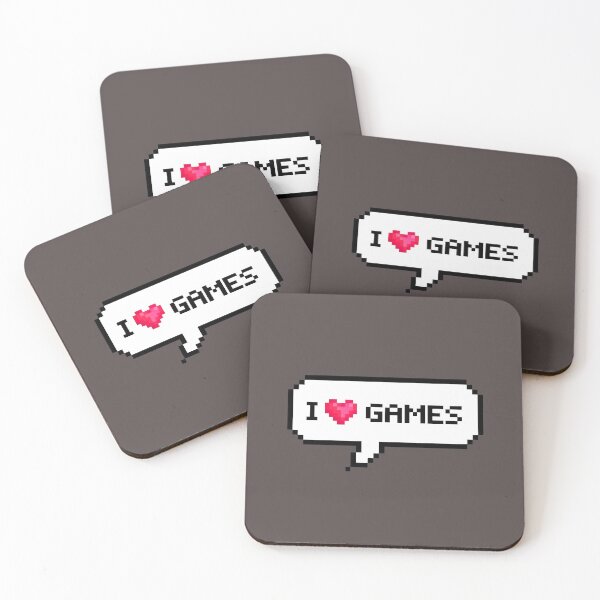 Item preview, I love game. designed and sold by MyHappyArtShop.