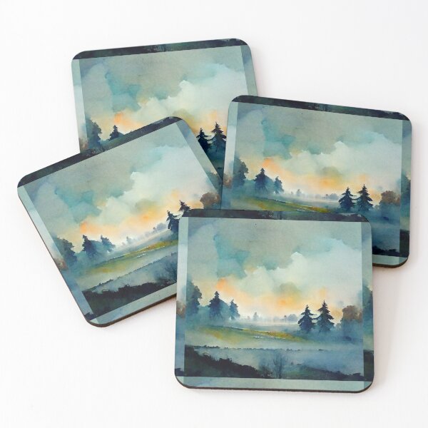 Item preview, Copy of Copy of Water Color Landscape Art 3 designed and sold by marknprints.
