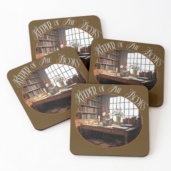 Item preview, I am the Keeper of Books ! designed and sold by Salzanos.