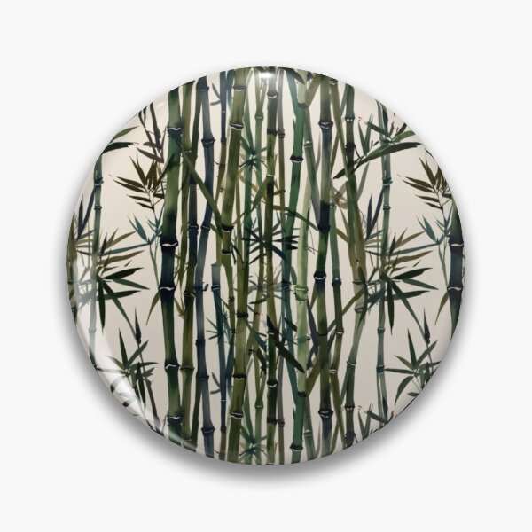 Item preview, Multicolored Bamboo Brushstroke Pattern designed and sold by Glam-OOTD.