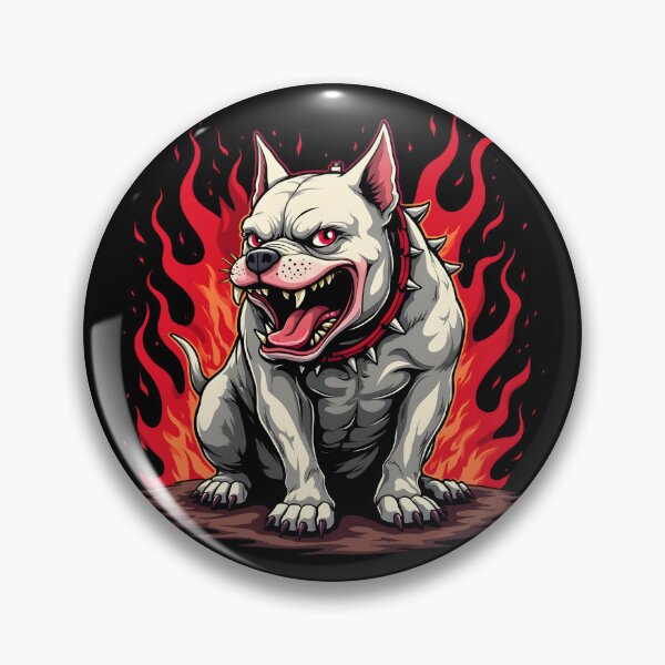 Item preview, Oni Bulldog – Fierce Demon Dog designed and sold by Nihonify.