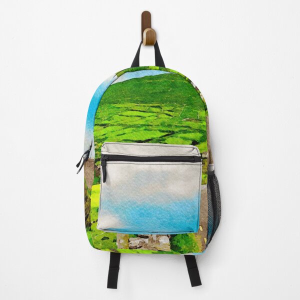 Item preview, Picturesque watercolor of Coumeenoole on the Dingle Peninsula in Ireland designed and sold by GestaltImagery.