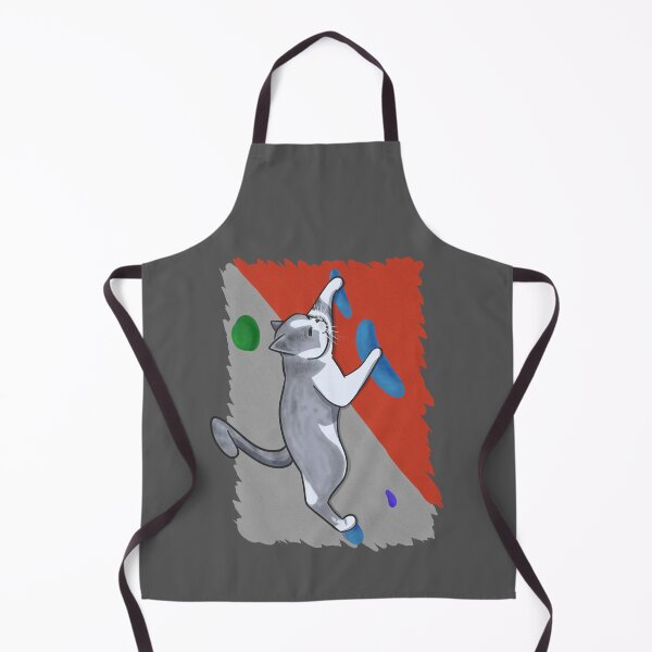 Item preview, Bouldering cat on wall designed and sold by Johka.