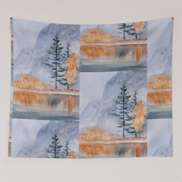 Item preview, Copy of Water Color Landscape Art 5 designed and sold by marknprints.