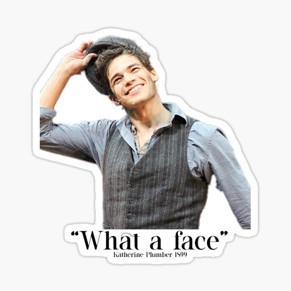 Artikel-Vorschau von Jeremy Jordan Newsies „Was für ein Gesicht“, designt und verkauft von clawinyourback.